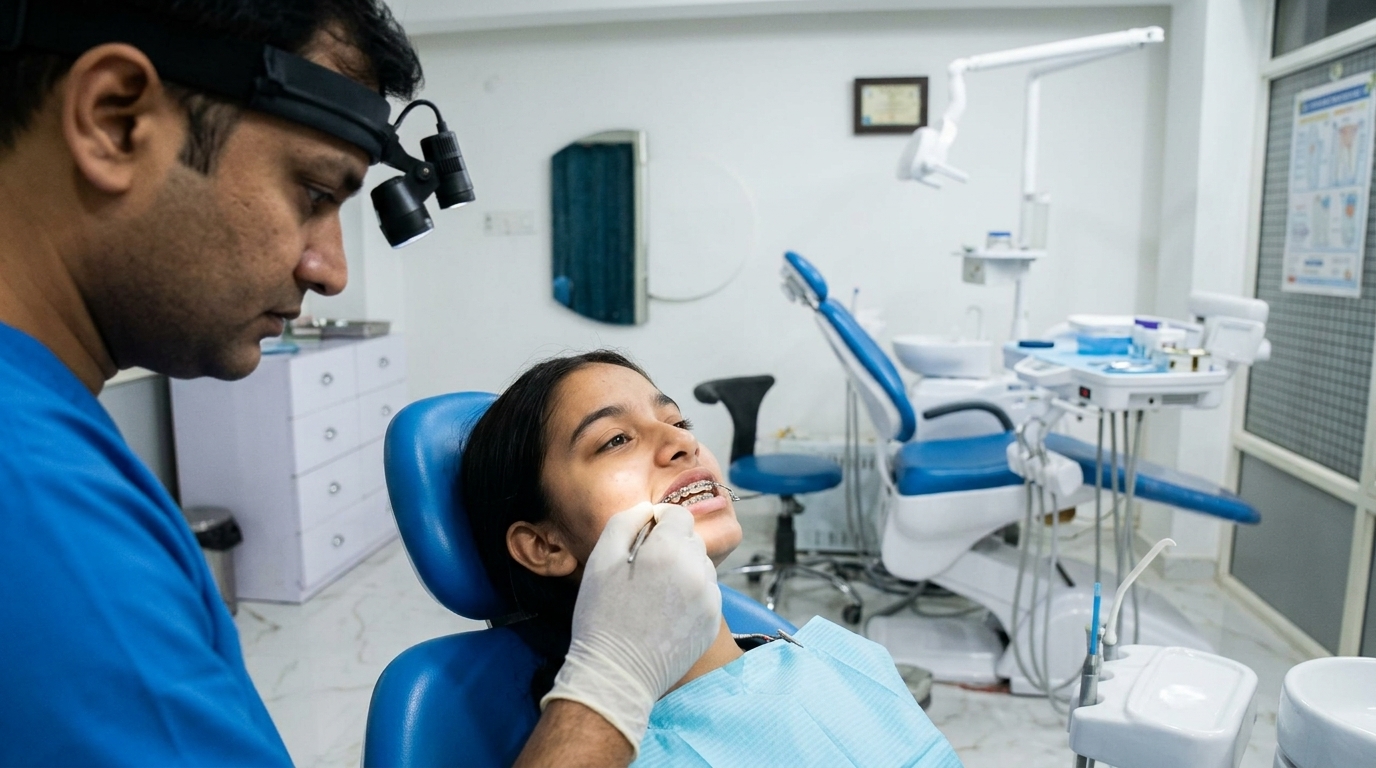 Traditional Metal Braces